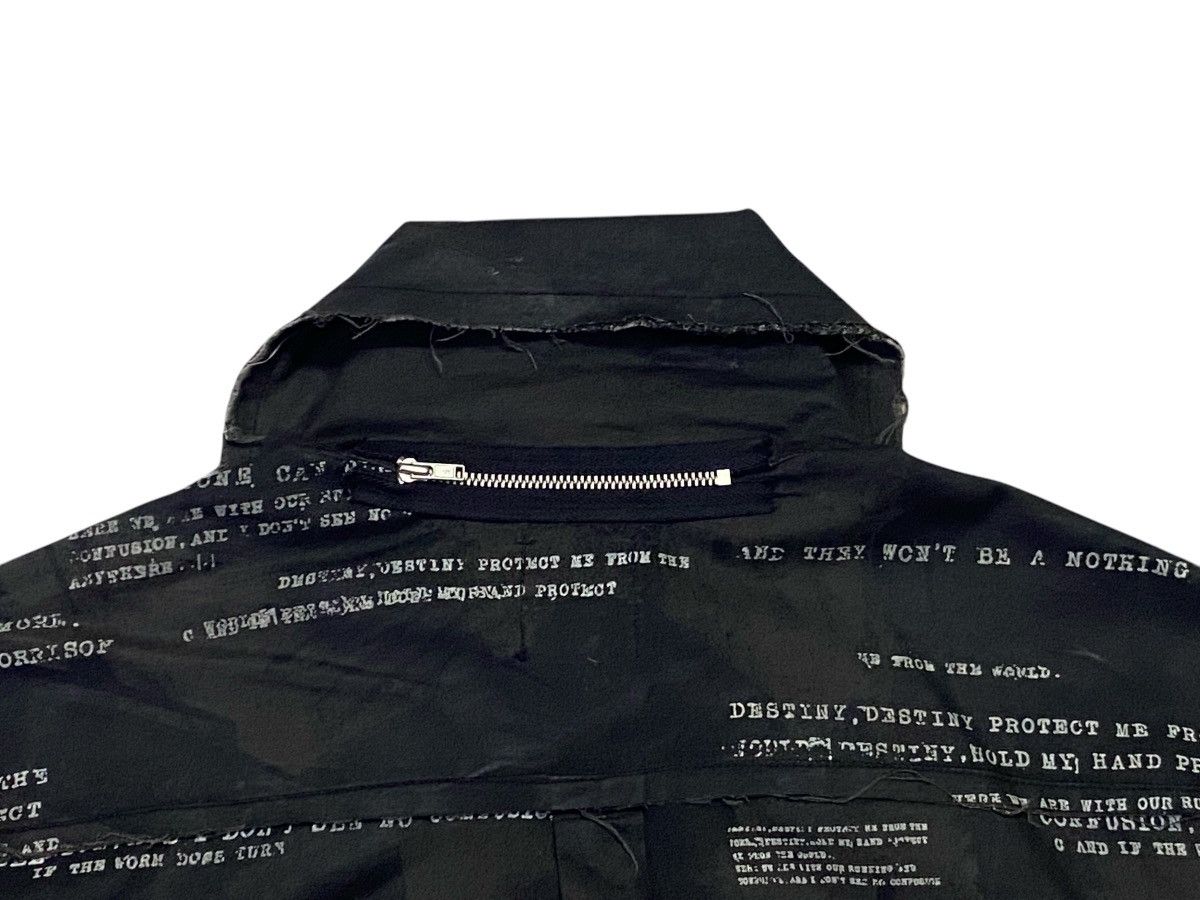 If Six Was Nine Vintage Anarchy With Frayed Seams Punk Jacket Size US L / EU 52-54 / 3 - 11 Thumbnail