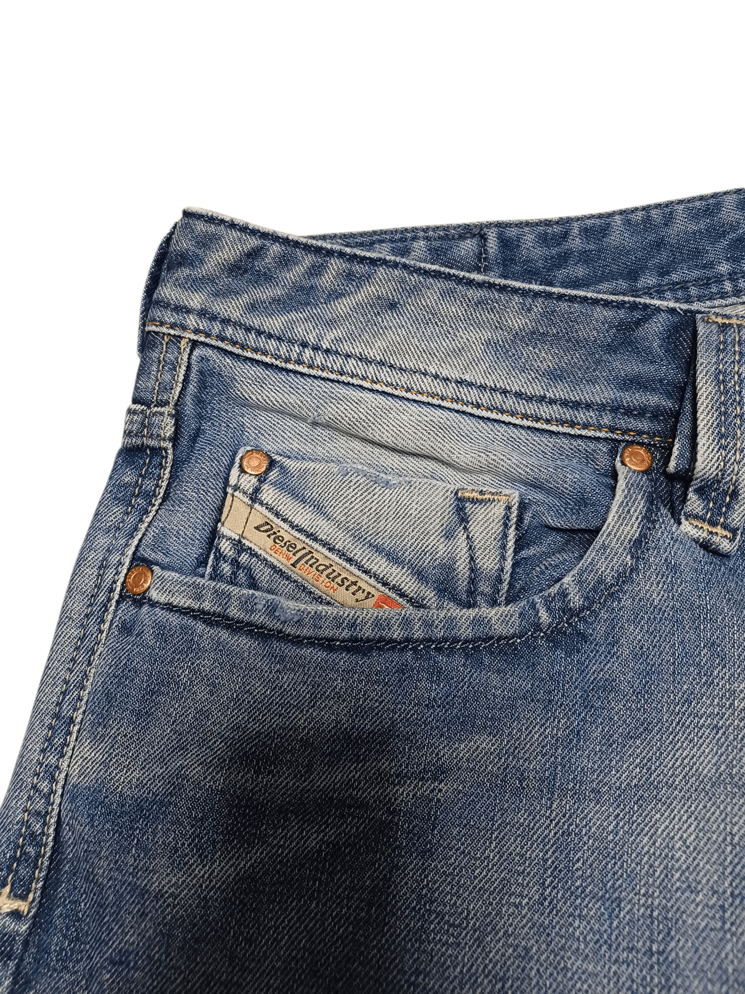 Diesel DIESEL LARKEE VERY WIDE W36 L34 JEANS DENIM Size US 36 / EU 52 - 2 Thumbnail