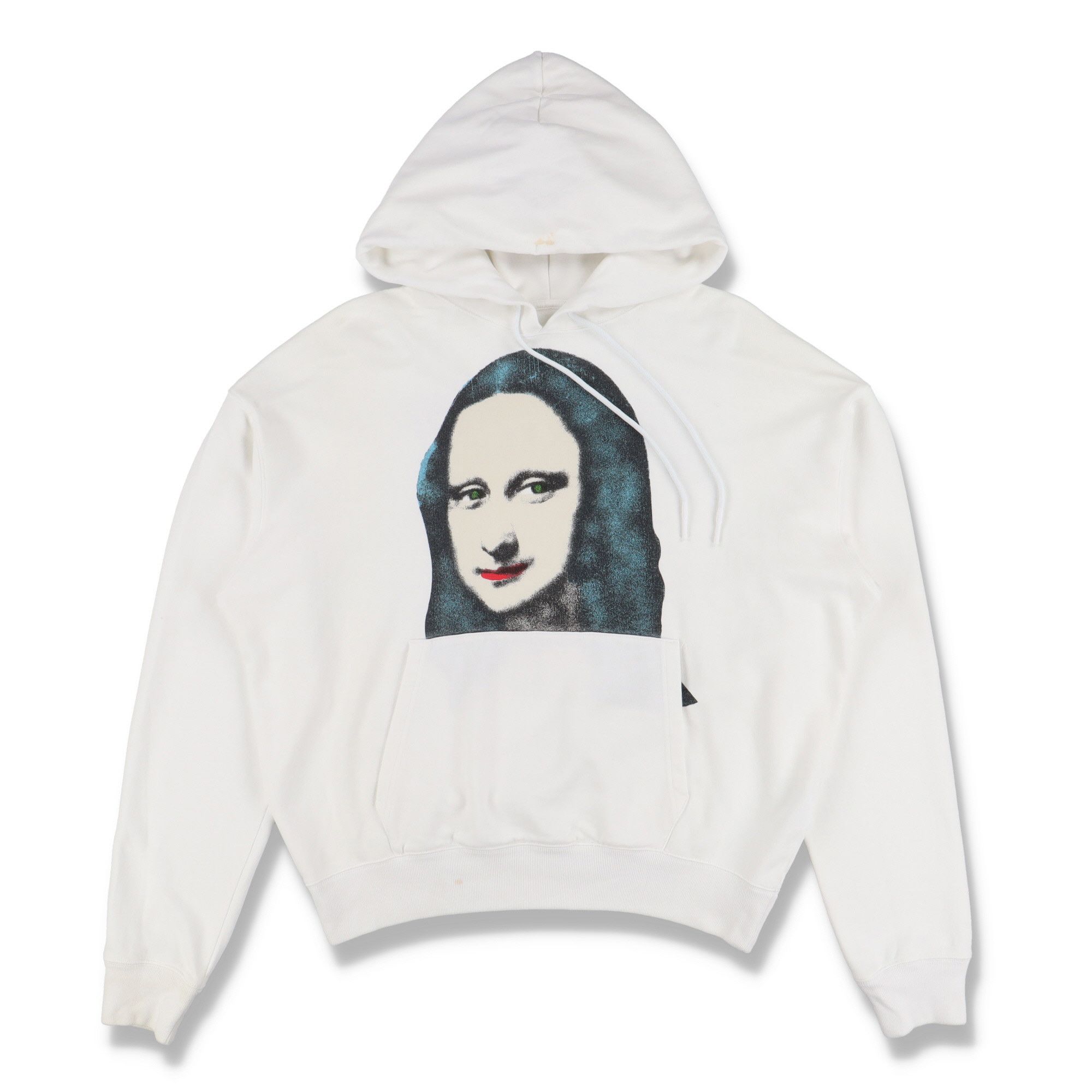 Off-White White Pivot Mona Lisa Oversized Hoodie Size XXL / US 16-18 / IT 52-54 - 2 Thumbnail