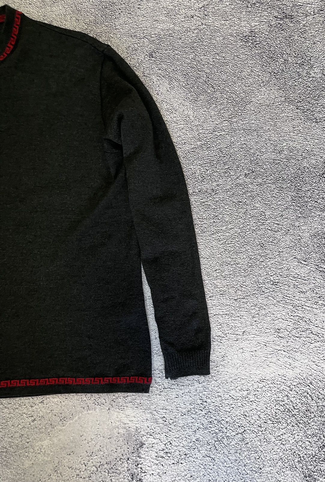 Versace Versace Jeans Couture Men’s Sweater Wool Italy Vintage Size US XL / EU 56 / 4 - 7 Thumbnail