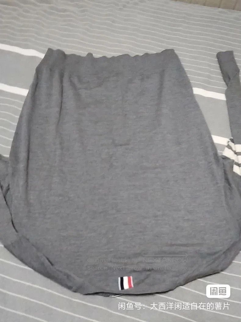 Thom Browne Thom Browne Gray Wool Knit Sweater Size US XL / EU 56 / 4 - 6 Thumbnail