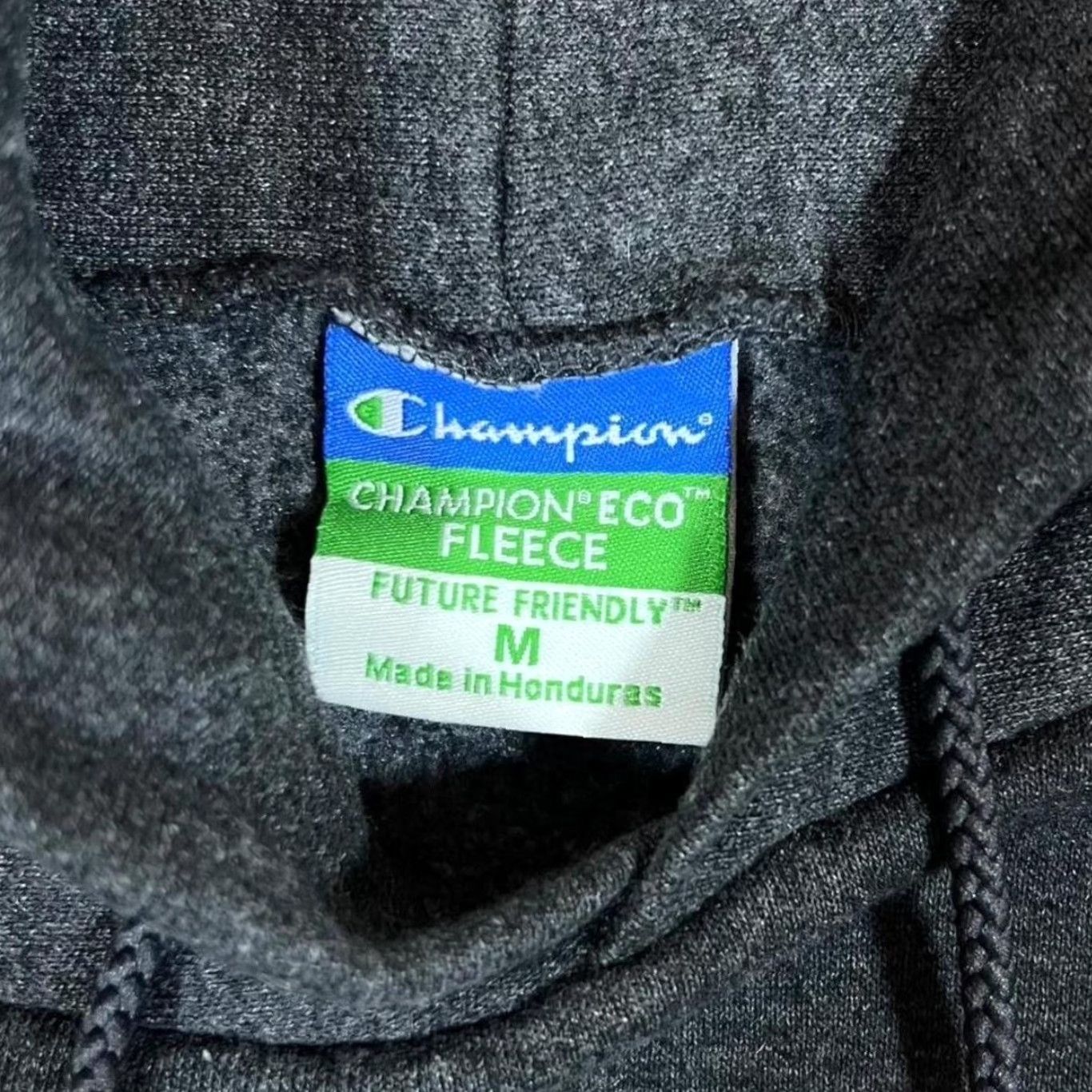 Champion Champion Eco Fleece Columbia College Spellout Graphic Grey Hoodie Medium Mens Size US M / EU 48-50 / 2 - 2 Thumbnail