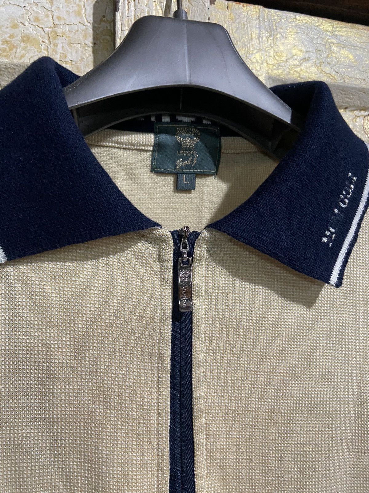 Vintage Vintage MCM golf long sleeve white cream t-shirt L Size US L / EU 52-54 / 3 - 3 Thumbnail