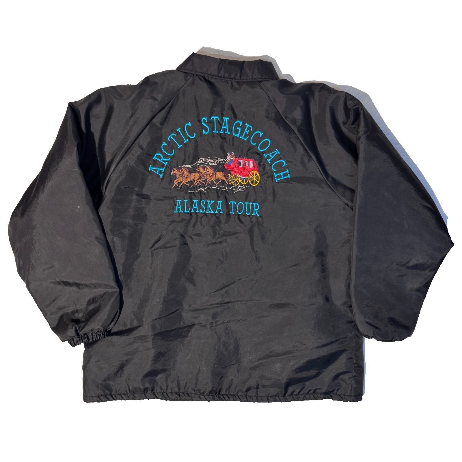 Vintage Vtg Hartwell Sports Artic Stagecoach Alaska Tour button fron Size US XXL / EU 58 / 5 - 1 Thumbnail