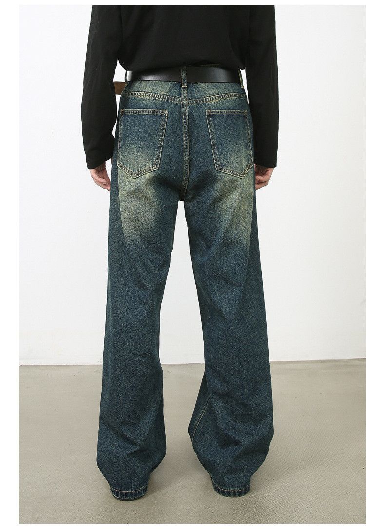 Vintage Men's washed loose vintage distressed jeans Size US 32 / EU 48 - 5 Thumbnail