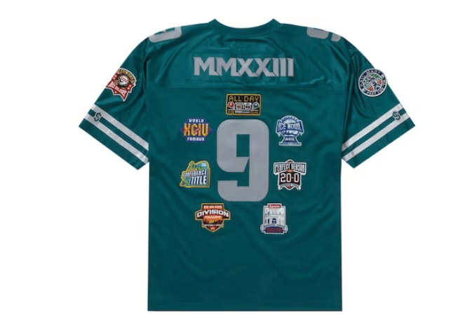 Supreme Supreme Championships Football Jersey (FW23) Dark Teal