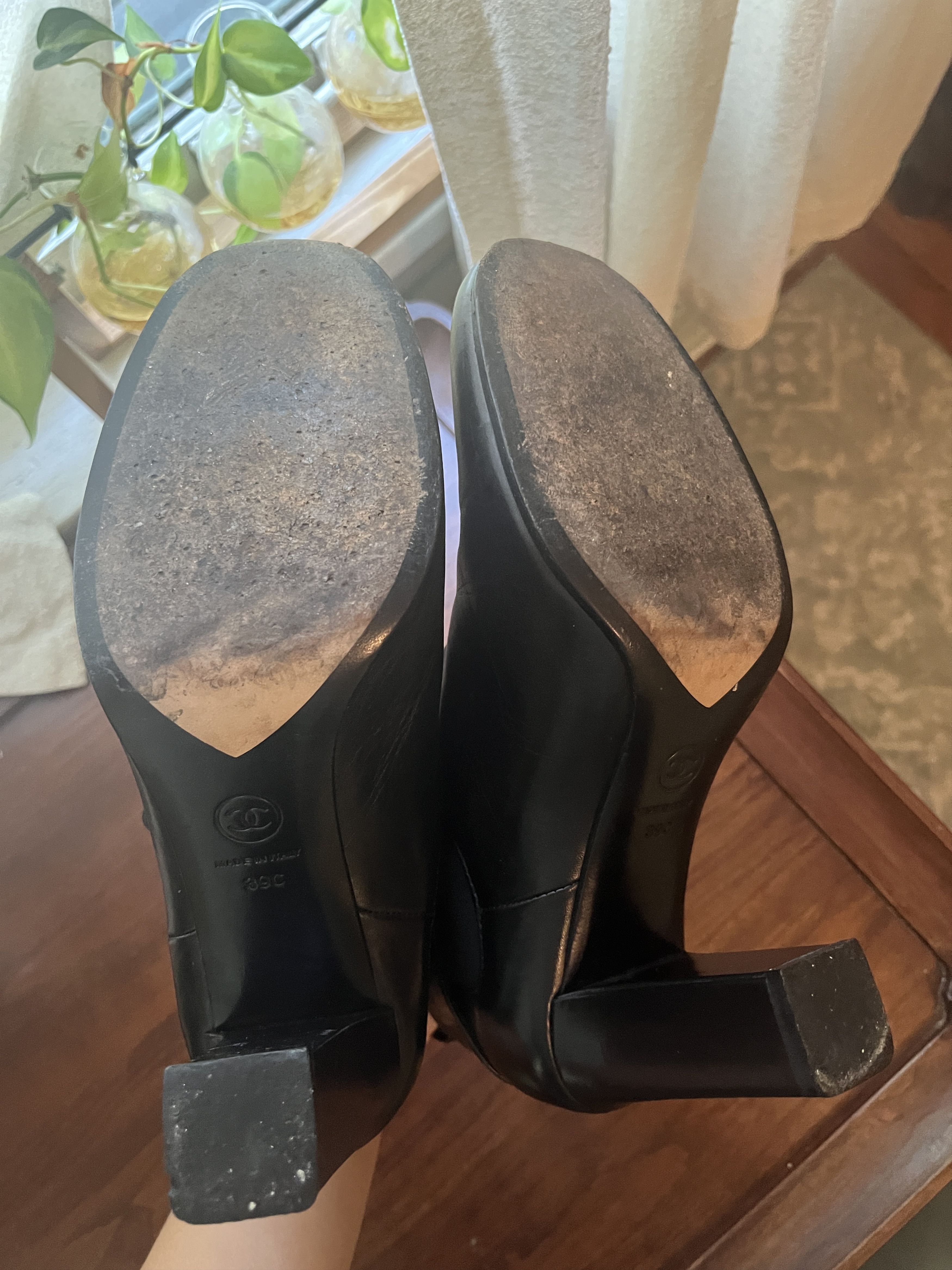 Chanel Chanel black leather boots size 39 US7 Size US 7 / IT 37 - 10 Thumbnail
