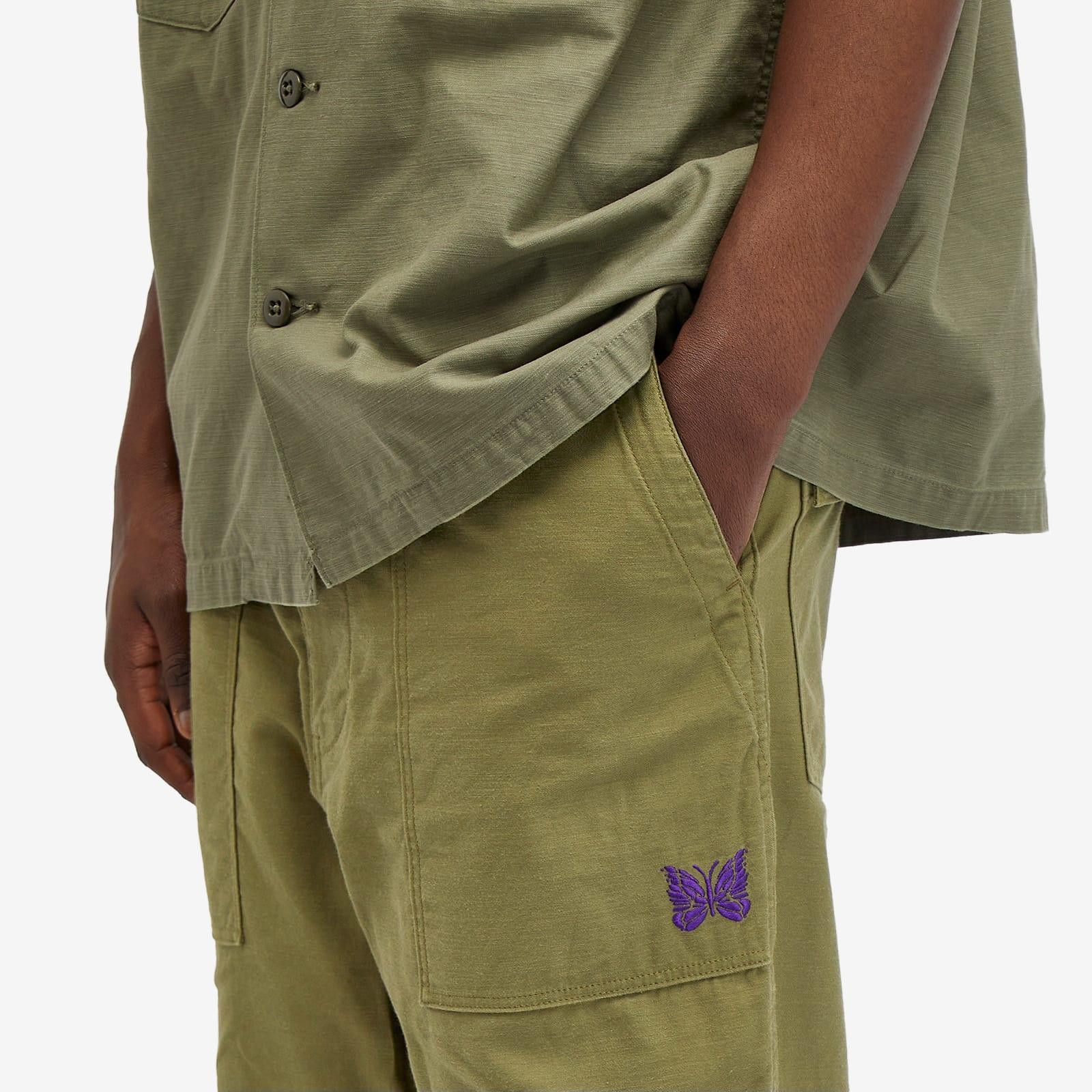 Needles NEEDLES Olive String Fatigue Trousers Size US 32 / EU 48 - 6 Thumbnail