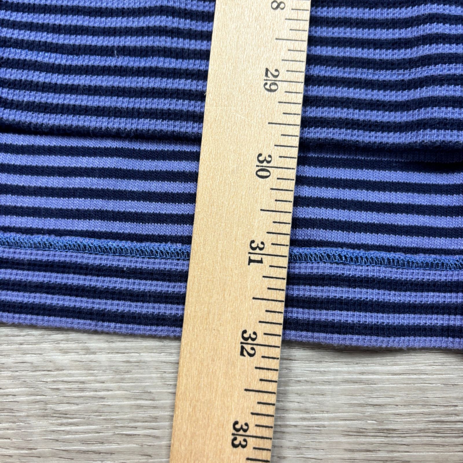 Polo Ralph Lauren × Vintage VTG Polo Ralph Lauren Single Button Stripe Polo Shirt Medium Size US M / EU 48-50 / 2 - 6 Thumbnail