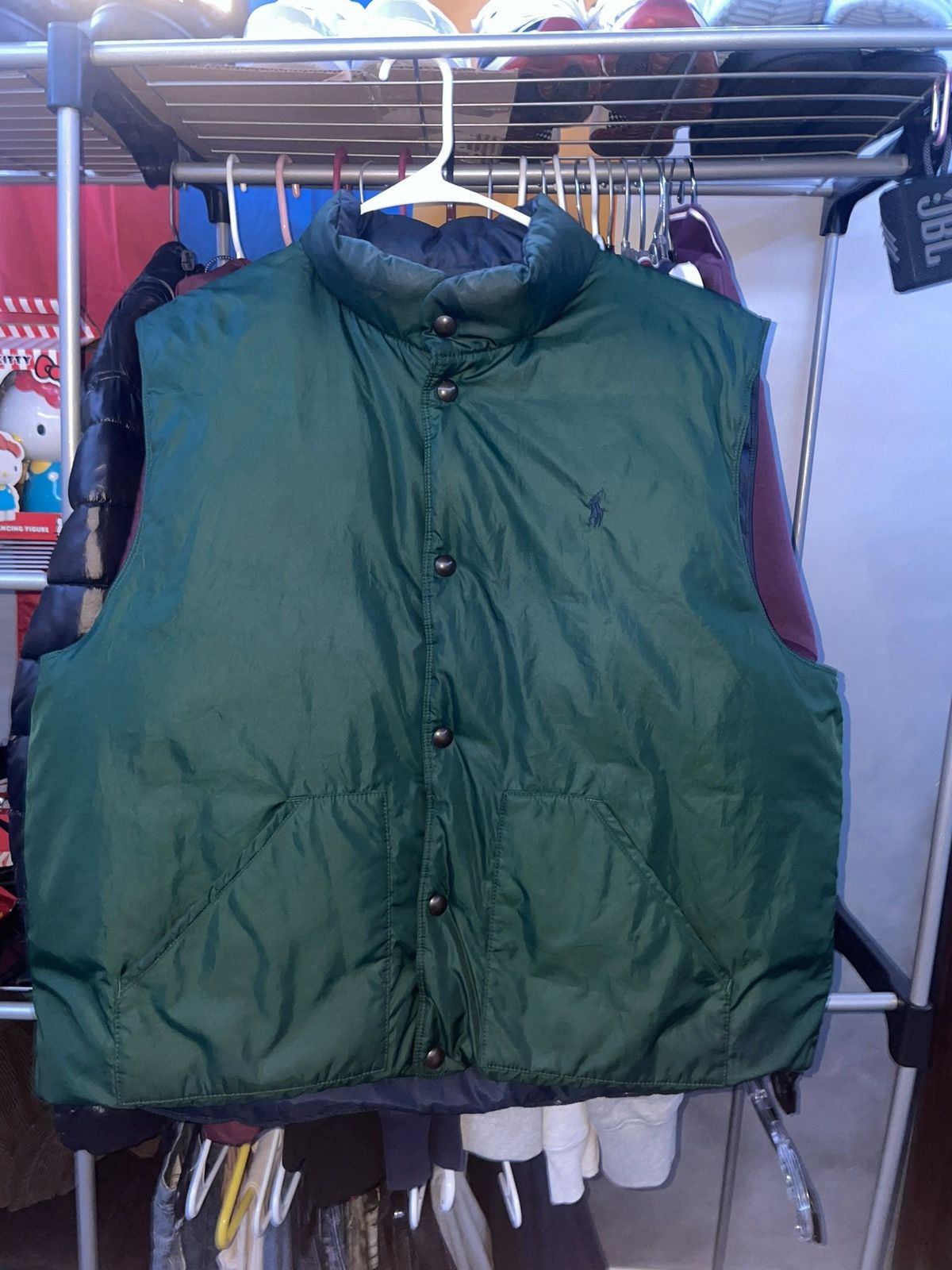Polo Ralph Lauren × Vintage Vintage Polo Ralph Lauren Reversible Vest Size US L / EU 52-54 / 3 - 6 Thumbnail