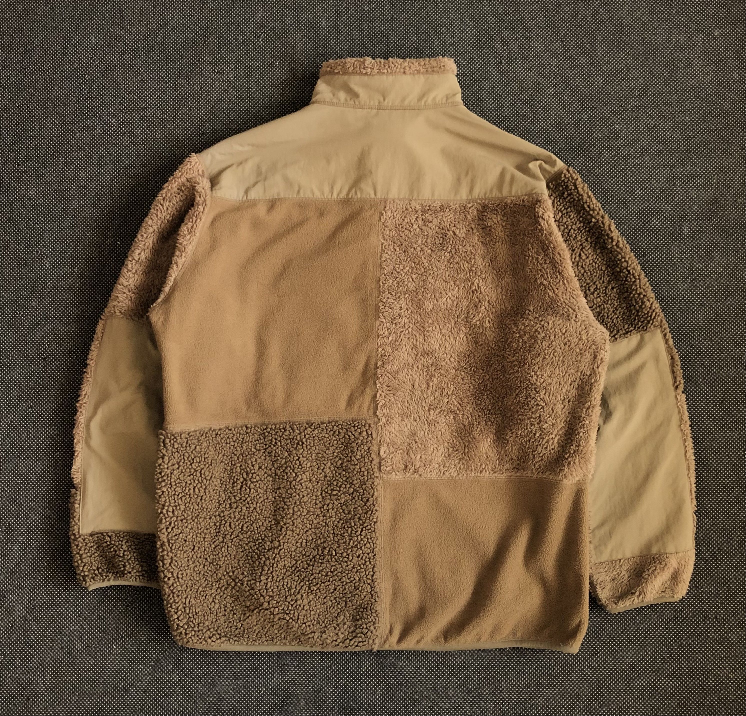 Engineered Garments × Uniqlo UNIQLO X ENGINEERED GARMENTS PATCHWORK FLEECE SHERPA JACKET Size US XL / EU 56 / 4 - 3 Thumbnail