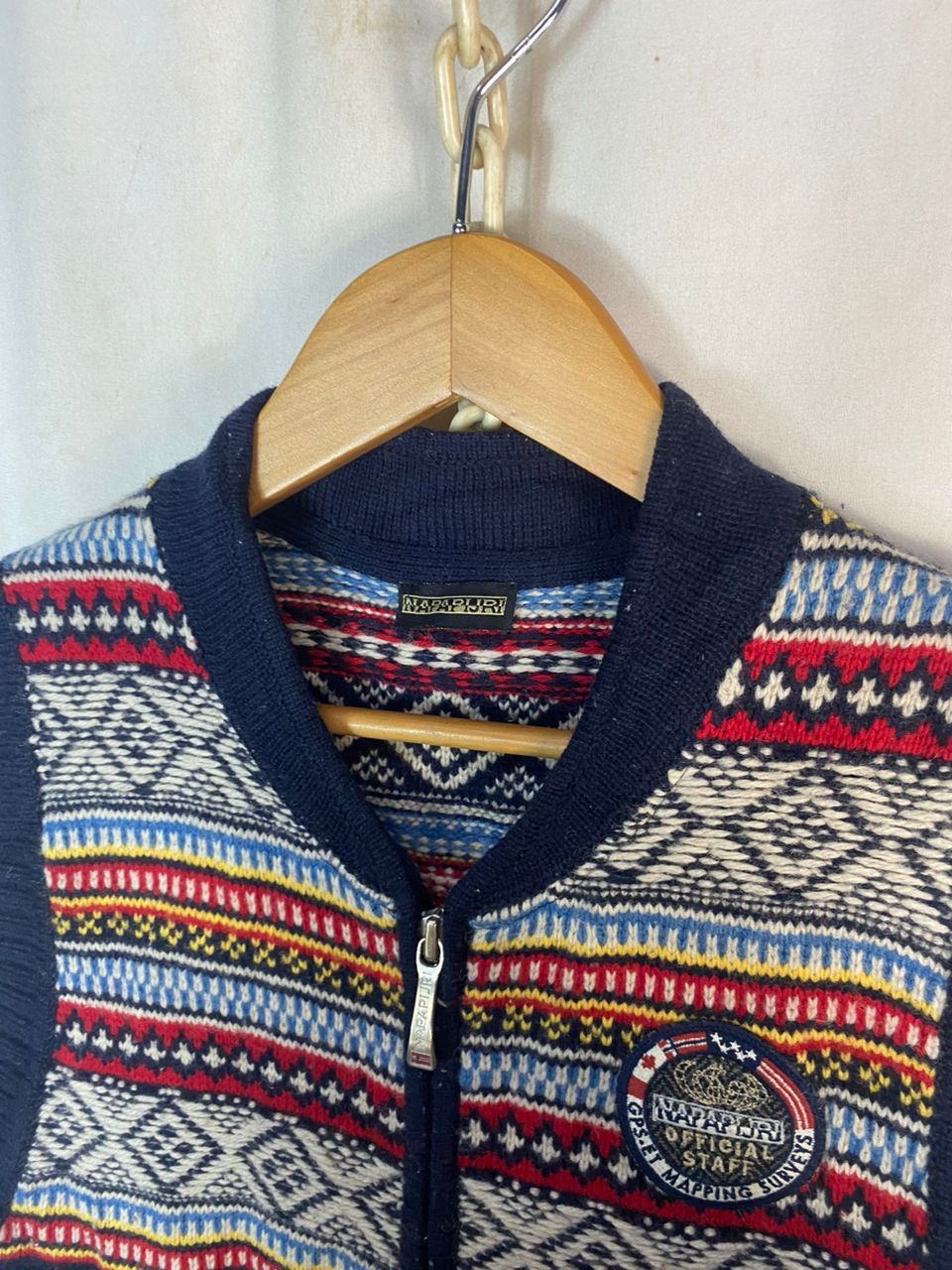 Napapijri × Native Napapijri native knit zipper sleeveless sweater Size US S / EU 44-46 / 1 - 4 Thumbnail