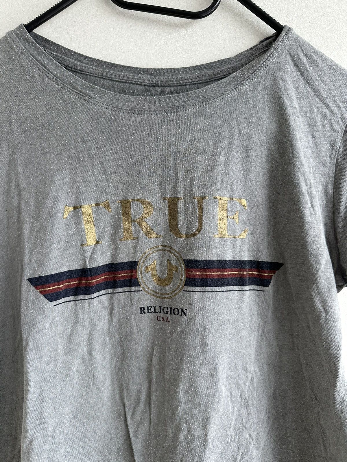 True Religion True Religion USA T Shirt Big Logo Y2k Rap Tees Japanese Size S / US 4 / IT 40 - 3 Thumbnail