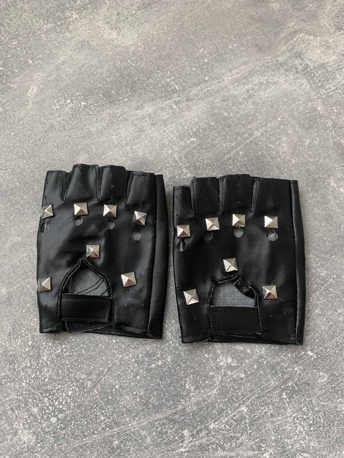 Japanese Brand × Vintage Vintage moto gloves Y2k JAPAN AVANT GARDE STYLE Size ONE SIZE - 2 Thumbnail