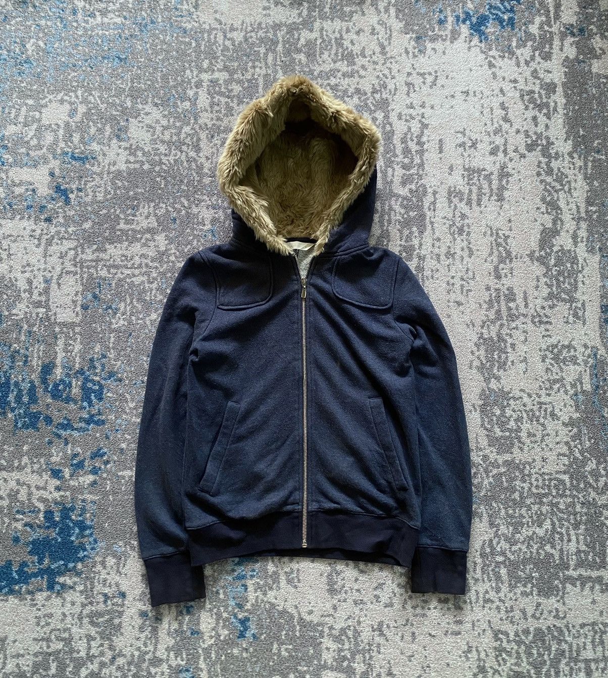 If Six Was Nine × Japanese Brand × Le Grande Bleu (L.G.B.) Japanes 31 Sons De Mode Fur Hoodie Ifsix Lgb Style Size US S / EU 44-46 / 1 - 1 Thumbnail