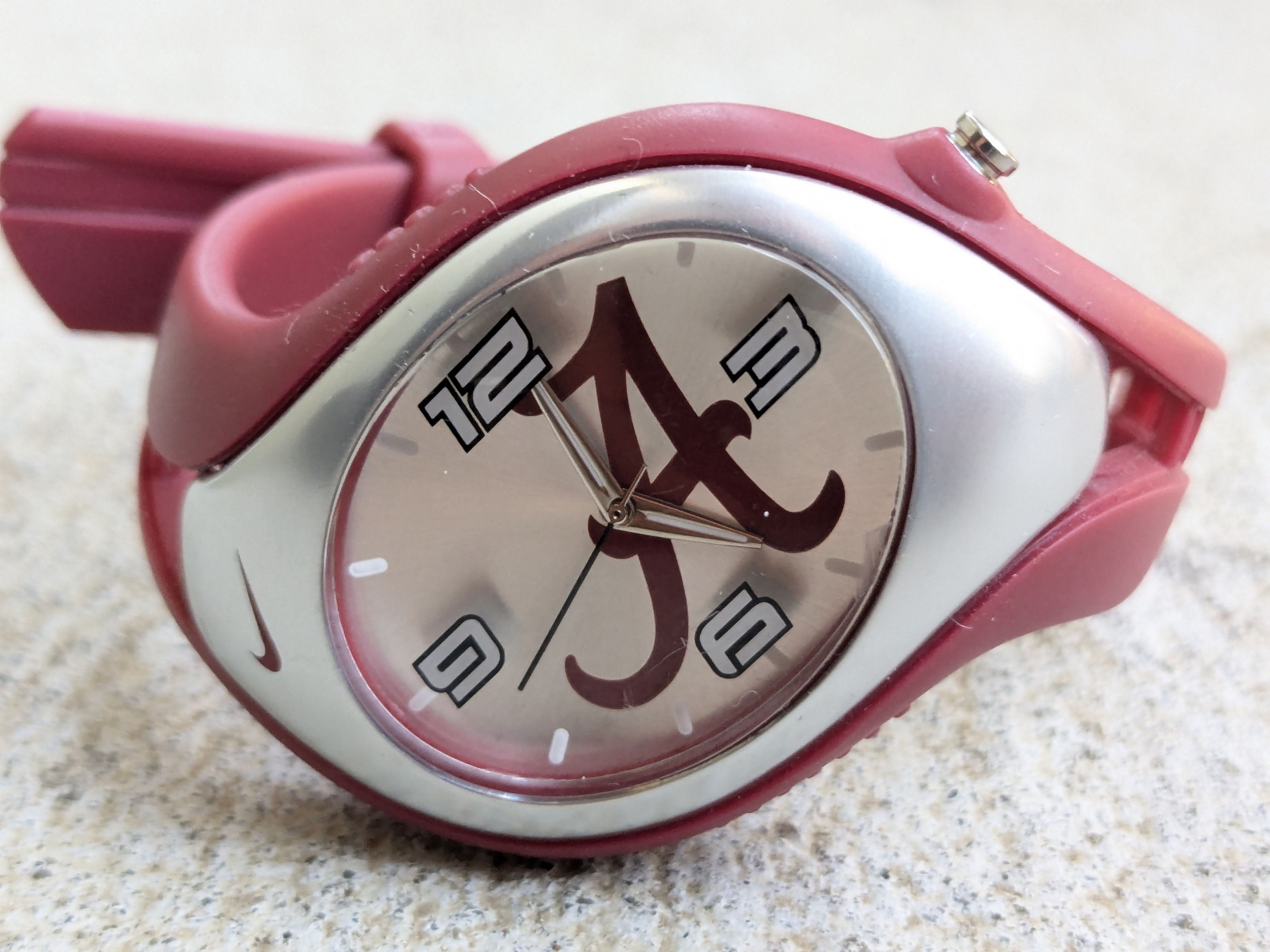 Nike Nike Triax Fury Watch Alabama University Red Silver Y2K Size ONE SIZE - 6 Thumbnail