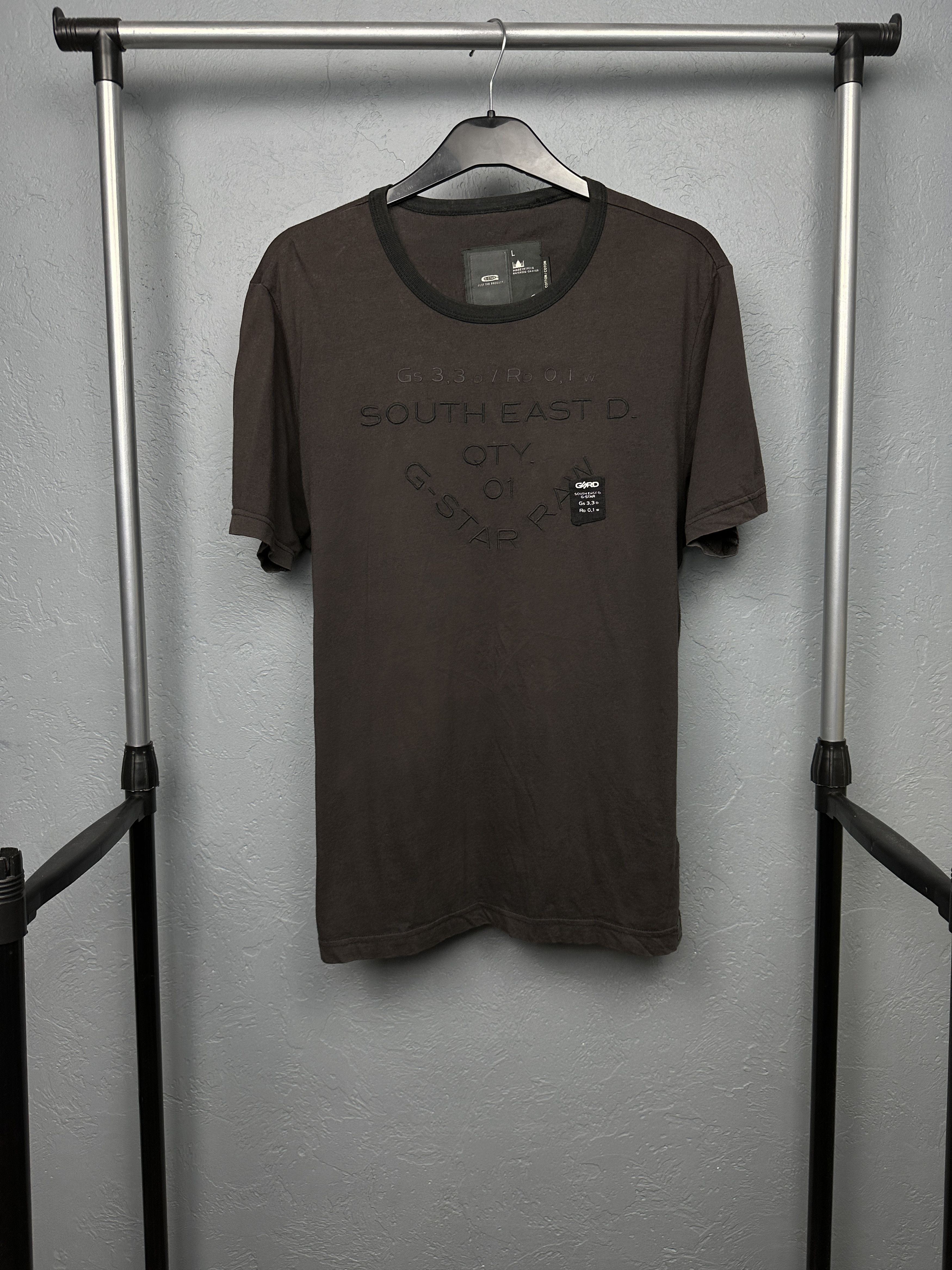G-Star × Vintage G Star Raw Vintage Mens Trest T-Shirt Tee Y2K Size US L / EU 52-54 / 3 - 1 Thumbnail