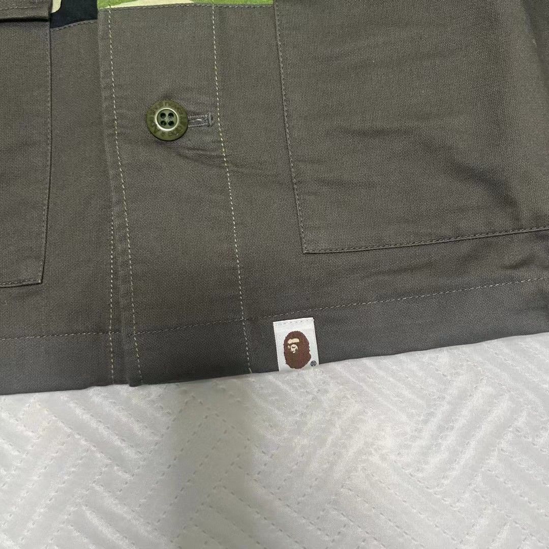 Bape SPLINTER CAMO MILITARY SHIRT Size US M / EU 48-50 / 2 - 4 Thumbnail
