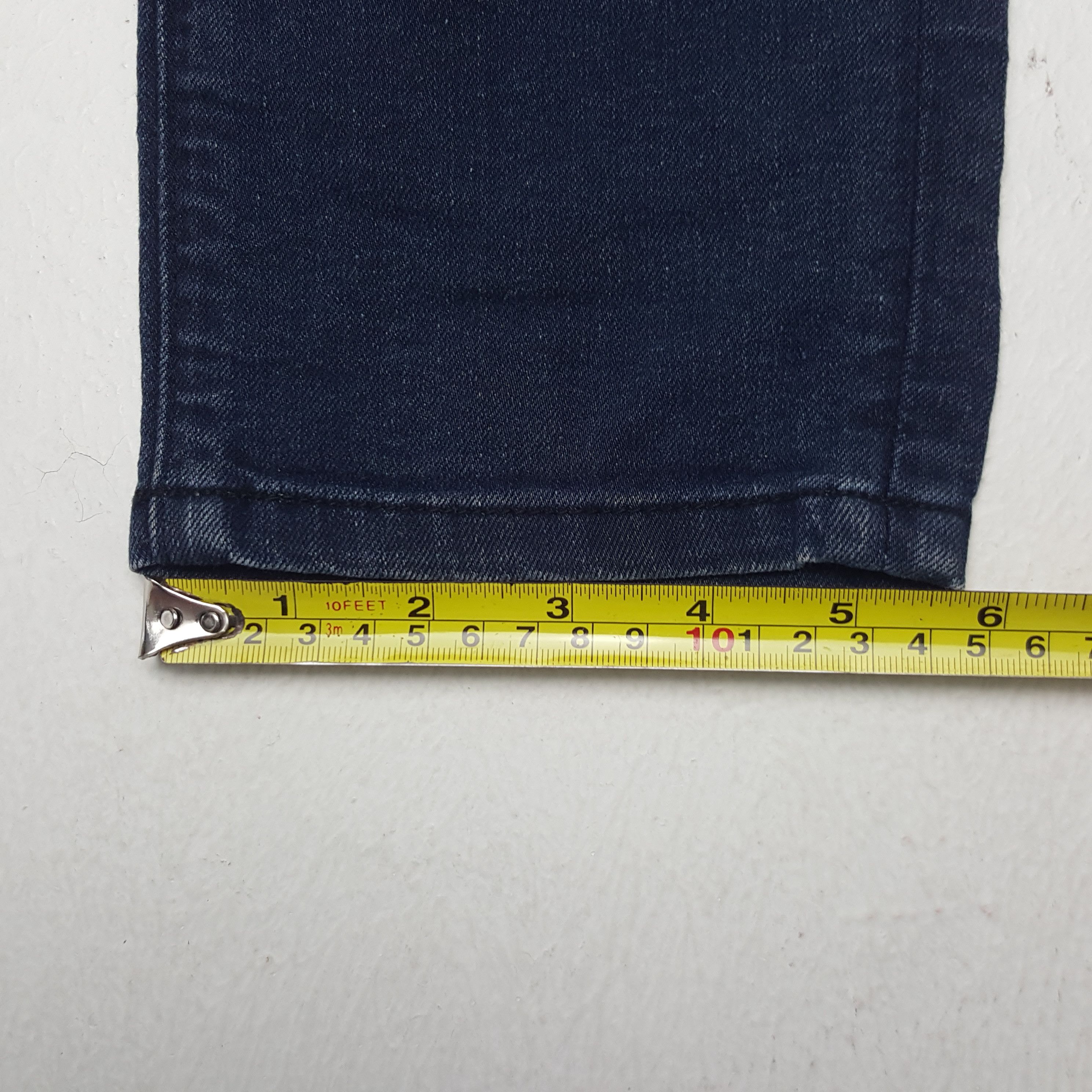 Ed Hardy × Vintage Vintage Ed hardy Custom Art Spell Out Logo Denim Jeans Size US 30 / EU 46 - 11 Thumbnail