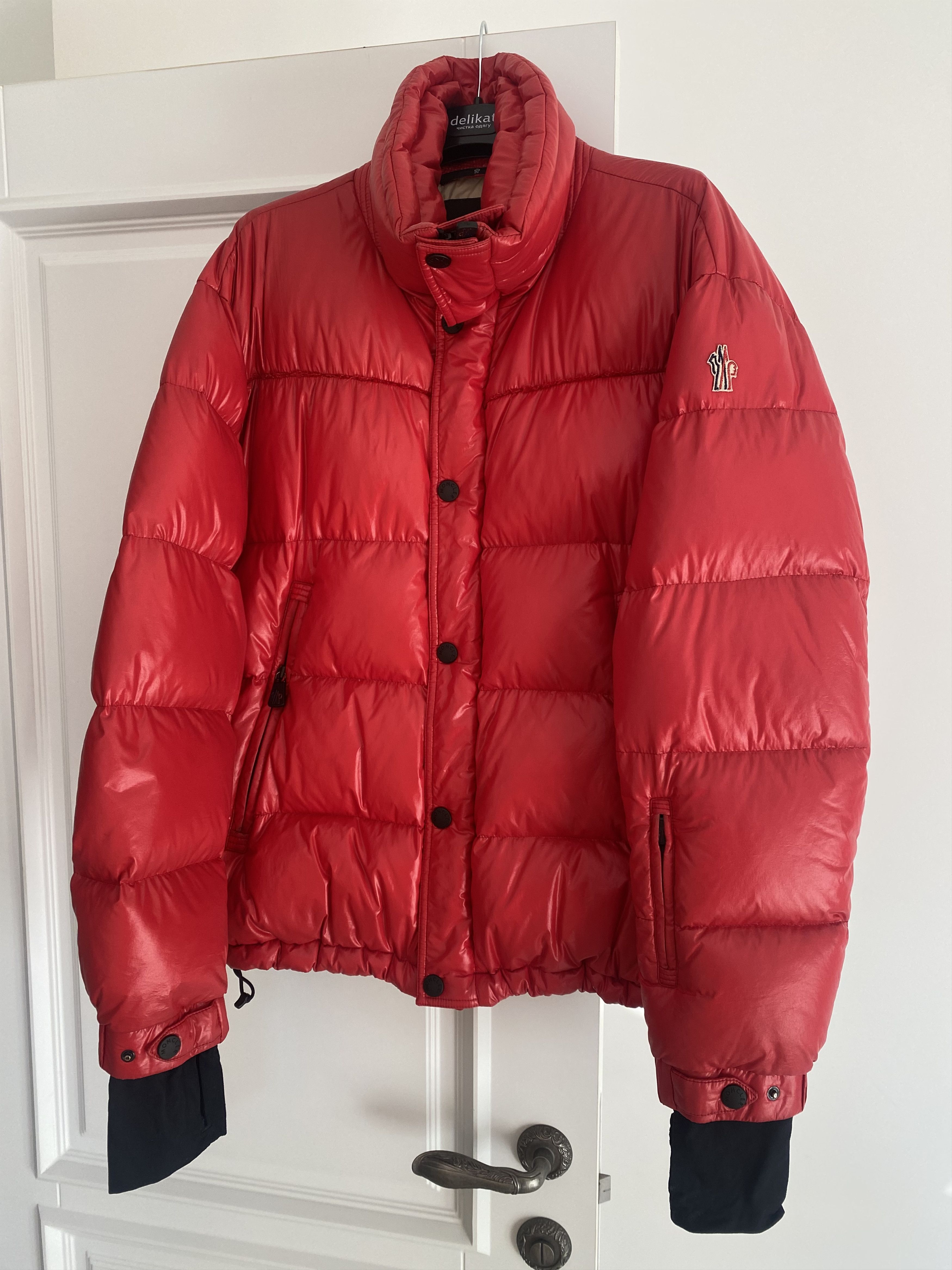 Moncler Moncler Genius Grenoble Arlaz Nylon Down Jacket In Red Size US M / EU 48-50 / 2 - 2 Thumbnail