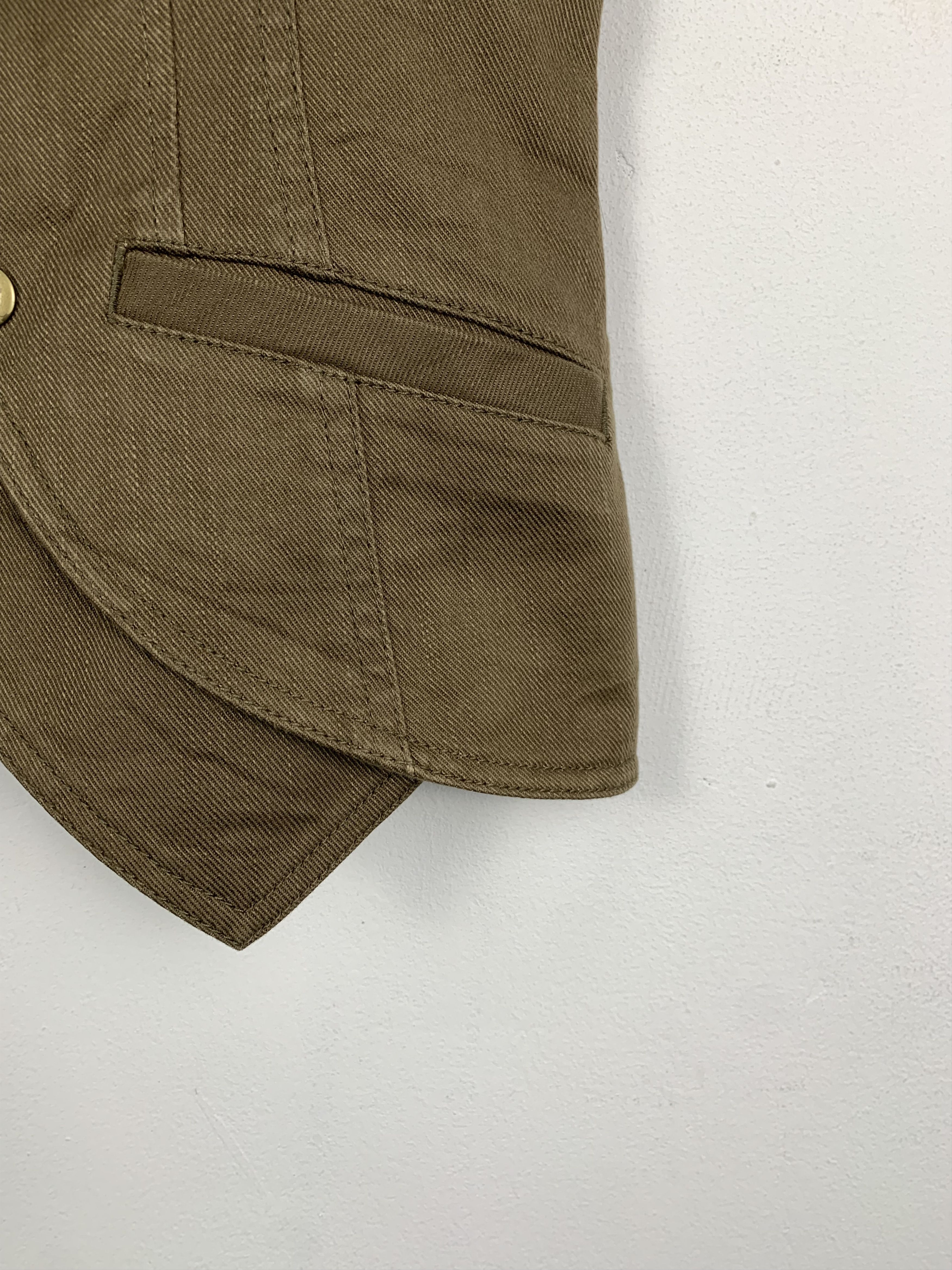 Japanese Brand Vintage Designer Double Pocket Vest J1396 Size US M / EU 48-50 / 2 - 7 Thumbnail