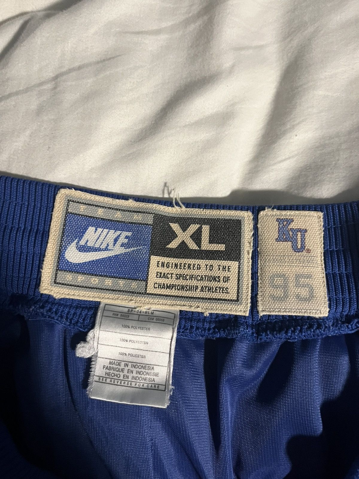 Nike × Vintage Kansas U Paul pierce shorts Size US 38 / EU 54 - 6 Thumbnail