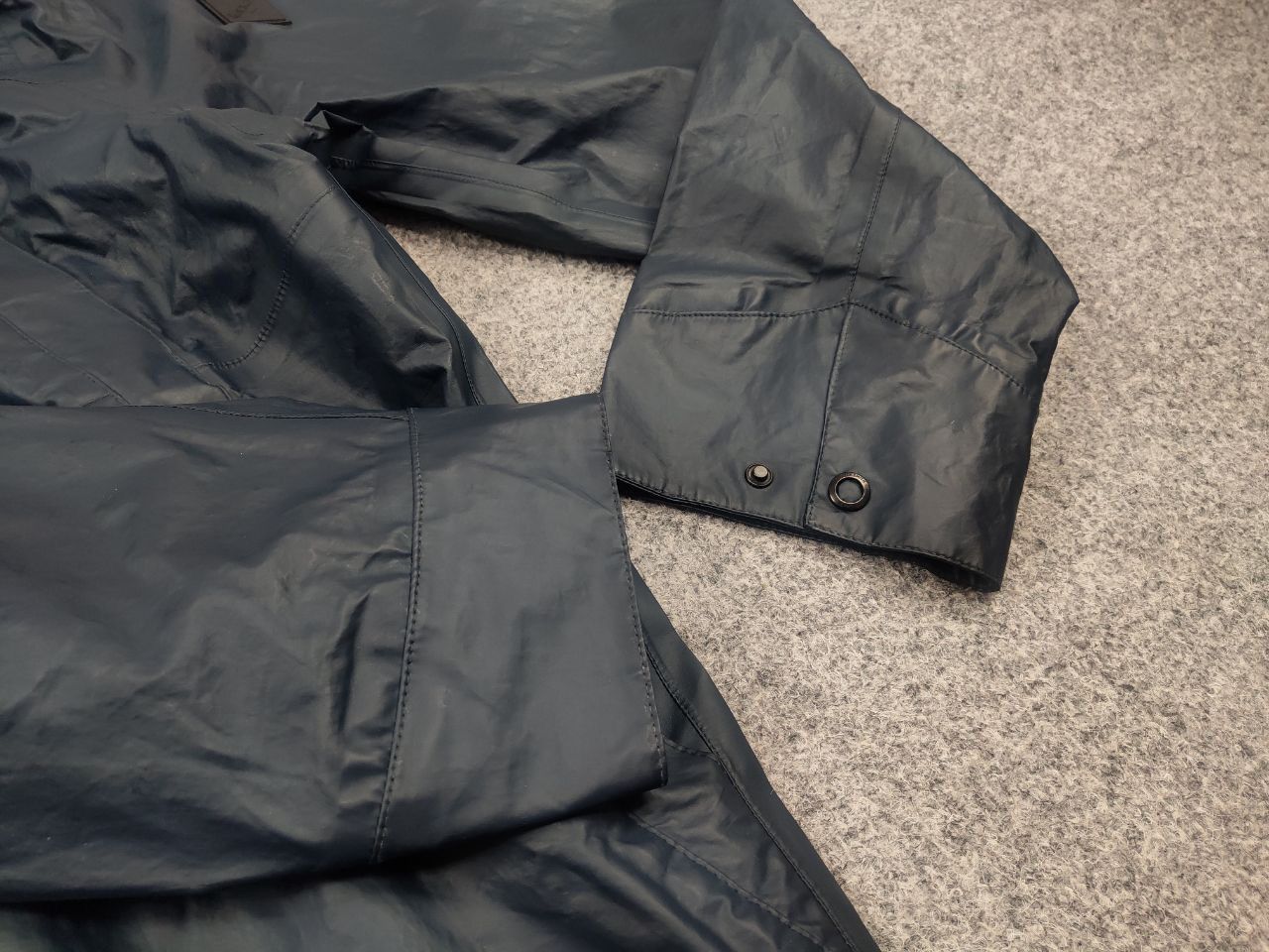 Paul Smith Paul Smith Vintage Navy blue windbreaker membrane pockets Size US XL / EU 56 / 4 - 8 Thumbnail