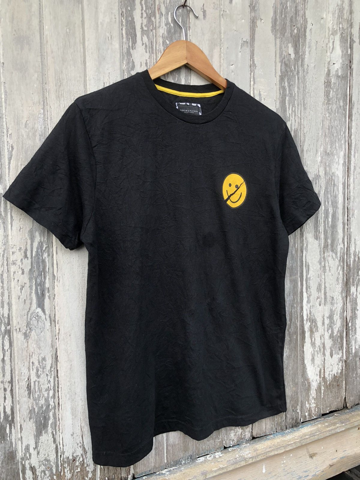 A$AP Rocky × Vintage Denim & Flower Ricky Singh Hardcore Happiness Tee Size US M / EU 48-50 / 2 - 10 Thumbnail