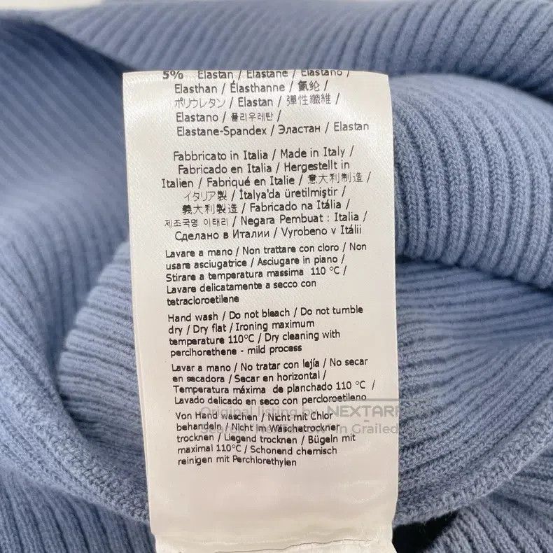 Fendi Fendi Blue knitted top Size S / US 4 / IT 40 - 7 Thumbnail