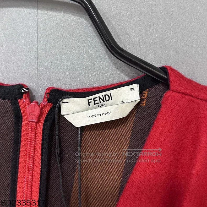 Fendi Fendi Sleeveless maxi dress Size XS / US 0-2 / IT 36-38 - 4 Thumbnail