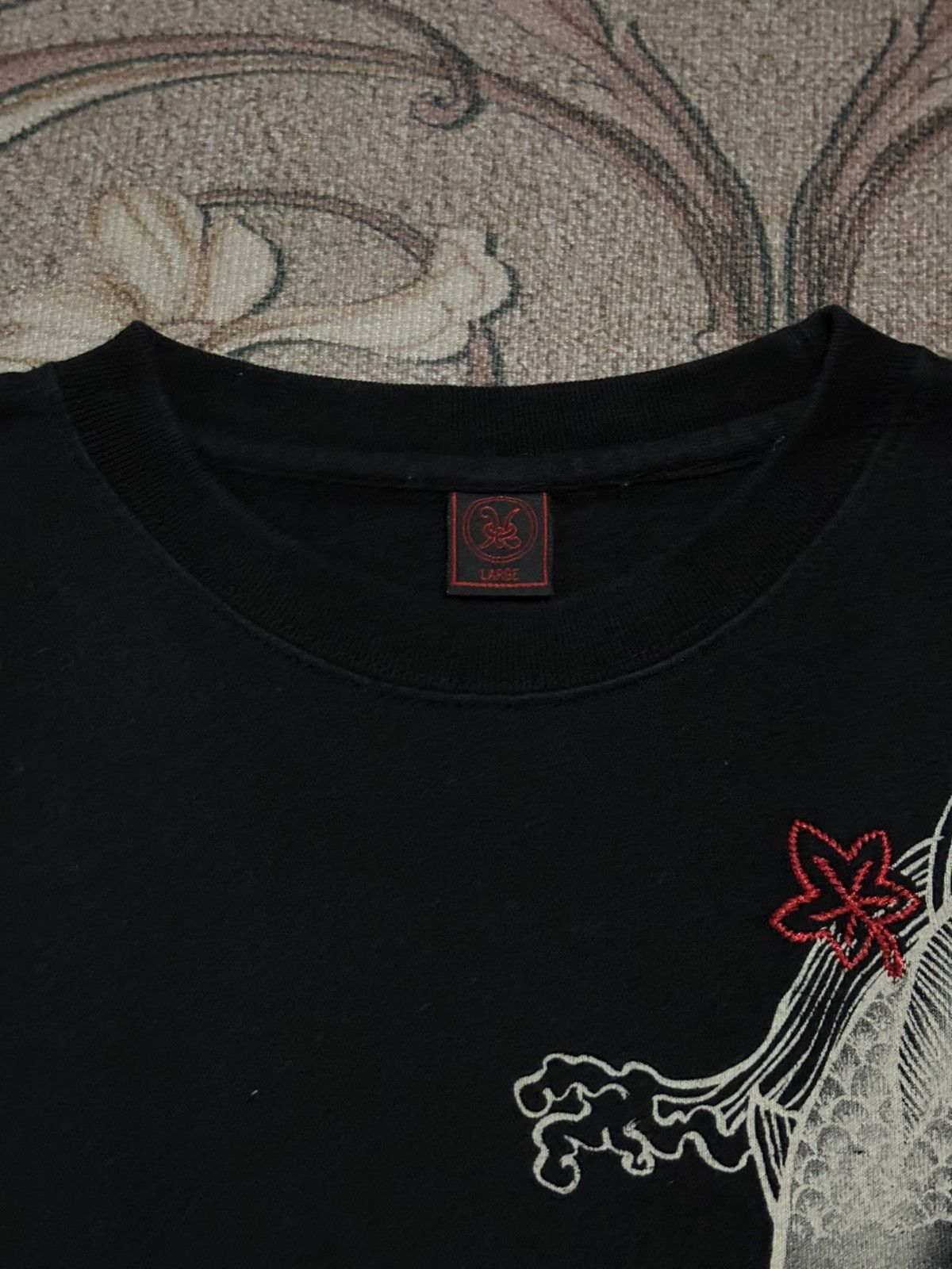 Japanese Brand Japanese Brand Sukajan Over Print Long Sleeve T-Shirt Size US M / EU 48-50 / 2 - 5 Thumbnail