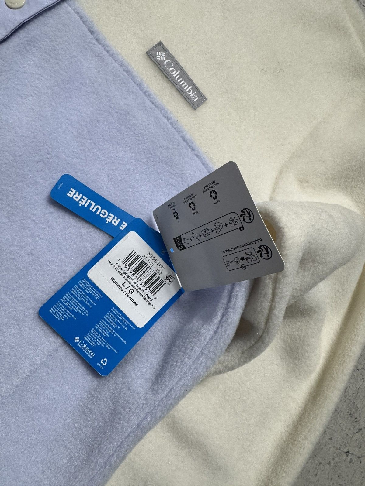 Columbia Columbia Fleece Sherpa Teddy Sweatshirt New Size L Outdoor Size L / US 10 / IT 46 - 9 Thumbnail