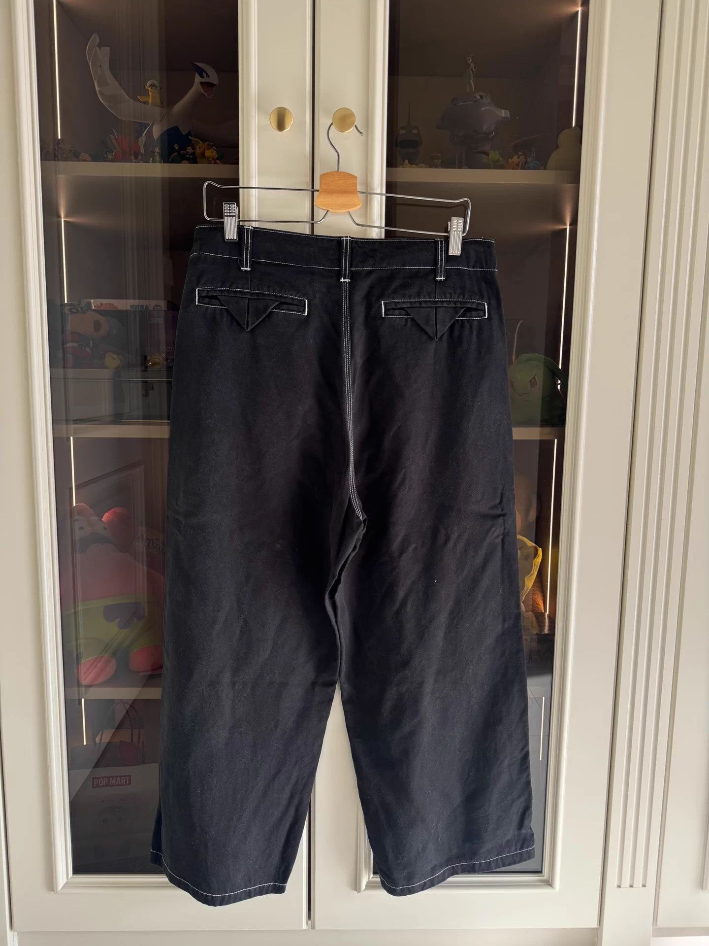 Other Sasquatchfabrix. 18SS Wide Leg Pants - Black Size US 40 / EU 56 - 2 Thumbnail