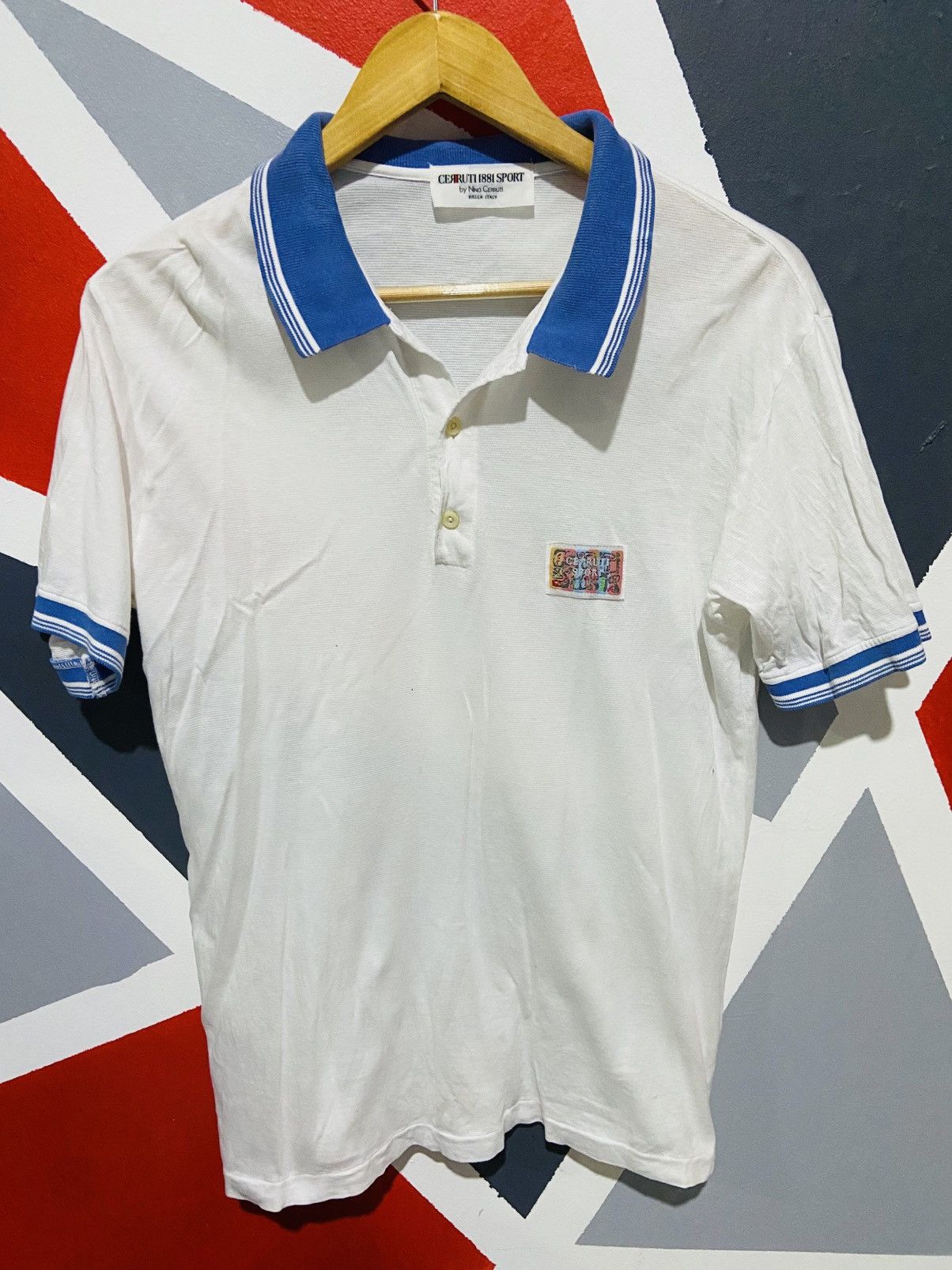 Cerruti 1881 Vintage Cerruti 1881 Sport Polo Tee Size US M / EU 48-50 / 2 - 1 Thumbnail