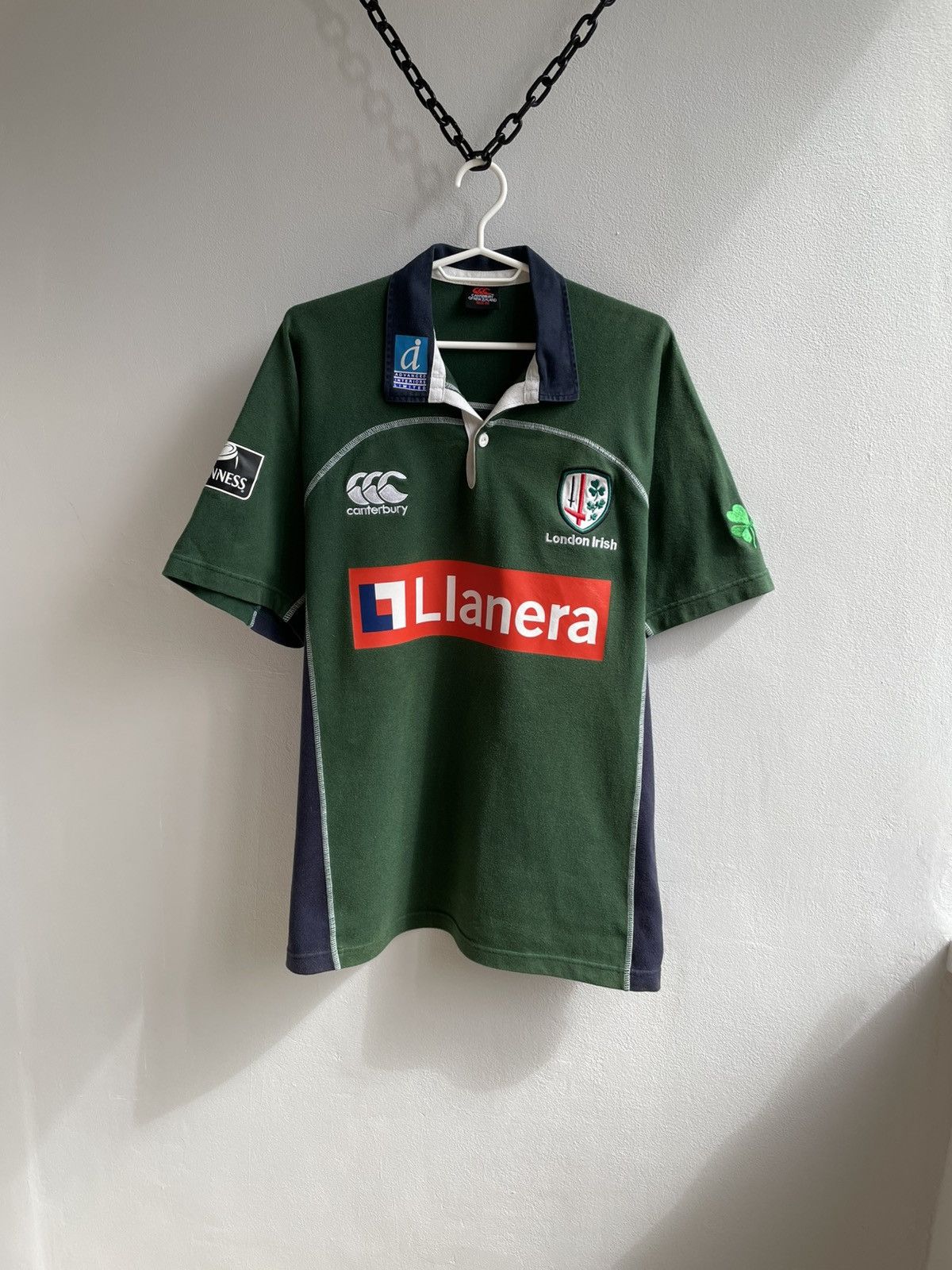 Canterbury of New Zealand London Irish Rugby 2006 2007 Union Jersey Shirt Canterbury Size US M / EU 48-50 / 2 - 1 Thumbnail