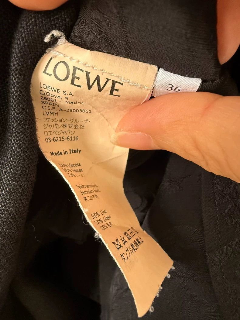 Loewe LOEWE Silk jacquard patchwork dress Size XS / US 0-2 / IT 36-38 - 4 Thumbnail