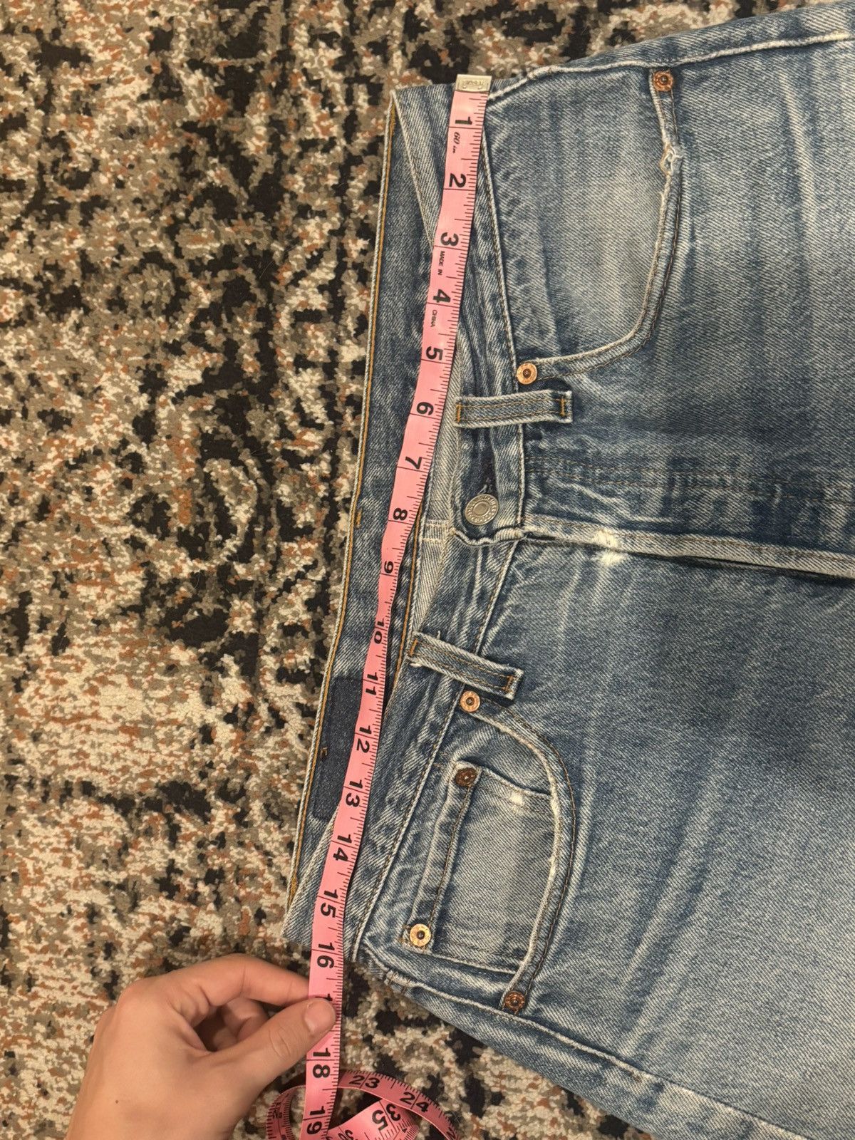 Levi's 1980s Levi's 501xx Distressed Light Wash Blue Jeans 32 x 30 Size US 32 / EU 48 - 6 Thumbnail