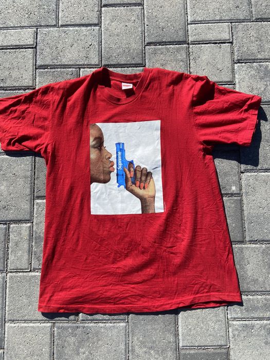 Supreme Supreme Water Pistol tee | Grailed