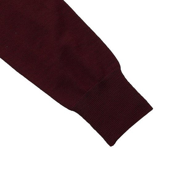 Maison Margiela o1y0625 Cardigan in Burgundy/Blue Size XS / US 0-2 / IT 36-38 - 4 Thumbnail