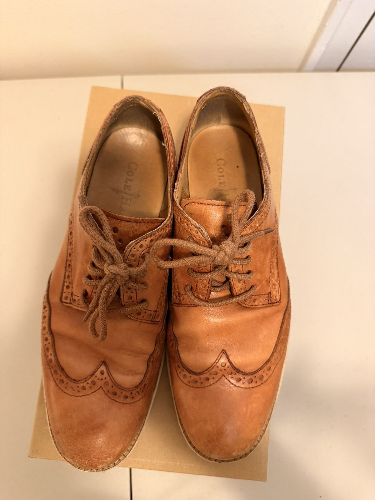 Cole Haan Cole Haan Lunargrand Wing Tip Woodbury size 7.5 Men Size US 7.5 / EU 40-41 - 7 Thumbnail