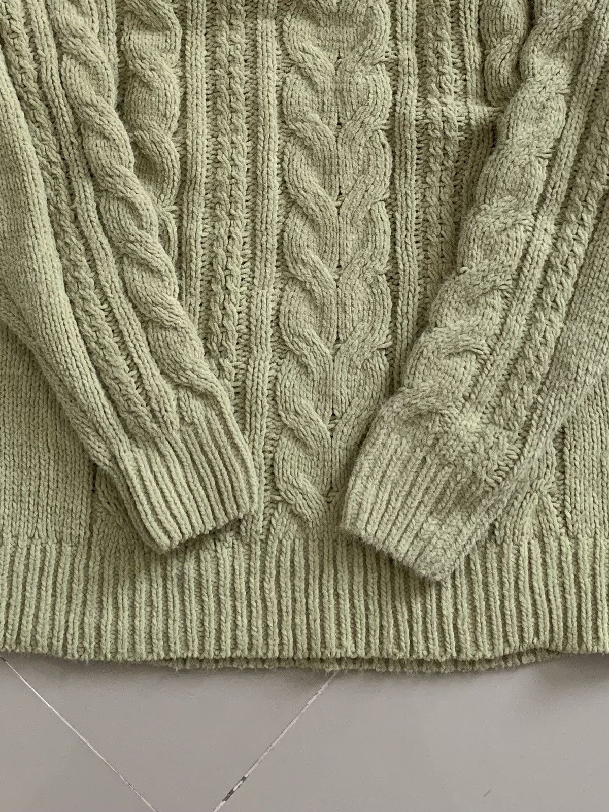 Japanese Brand Azul By Moussy Japan Cable Knitwear Size US M / EU 48-50 / 2 - 8 Thumbnail