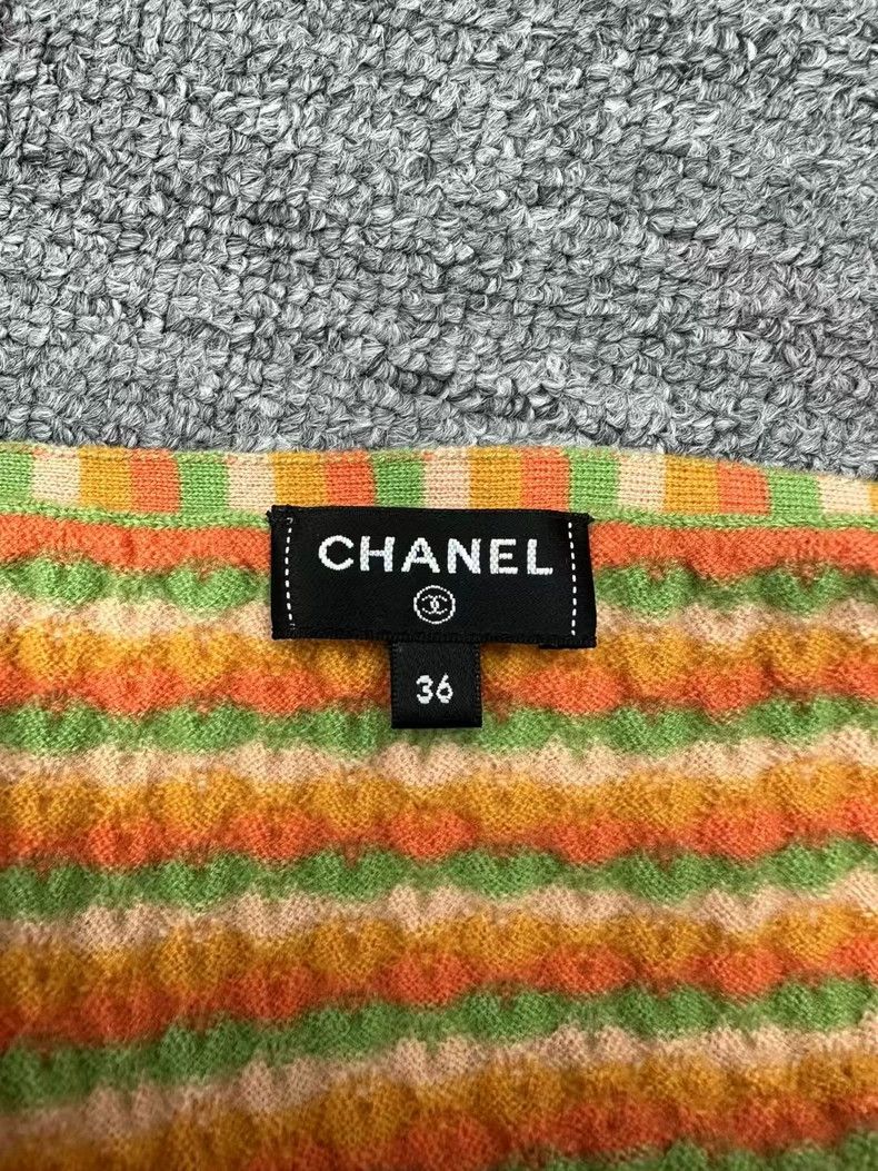 Chanel Chanel The latest wool striped vest Size XS / US 0-2 / IT 36-38 - 4 Thumbnail