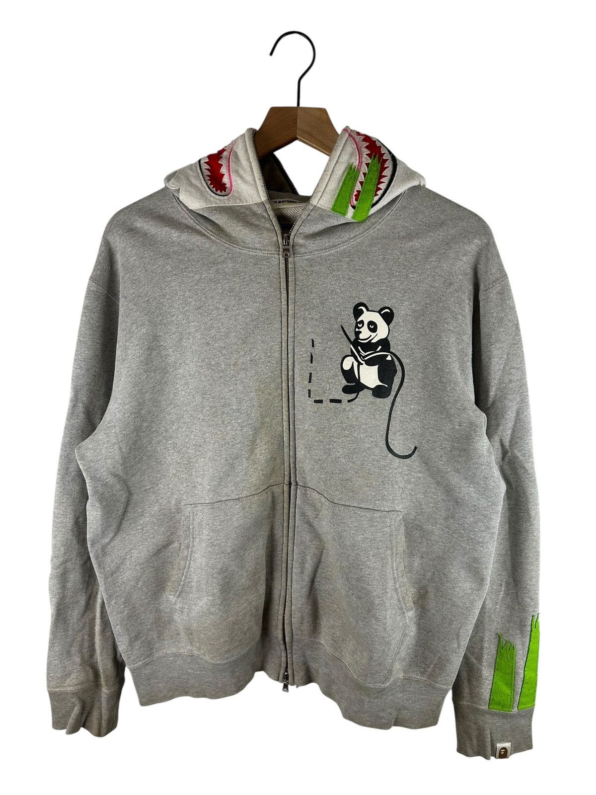 Bape Bape Panda Full Zip Hoodie Size US M / EU 48-50 / 2 - 1 Thumbnail