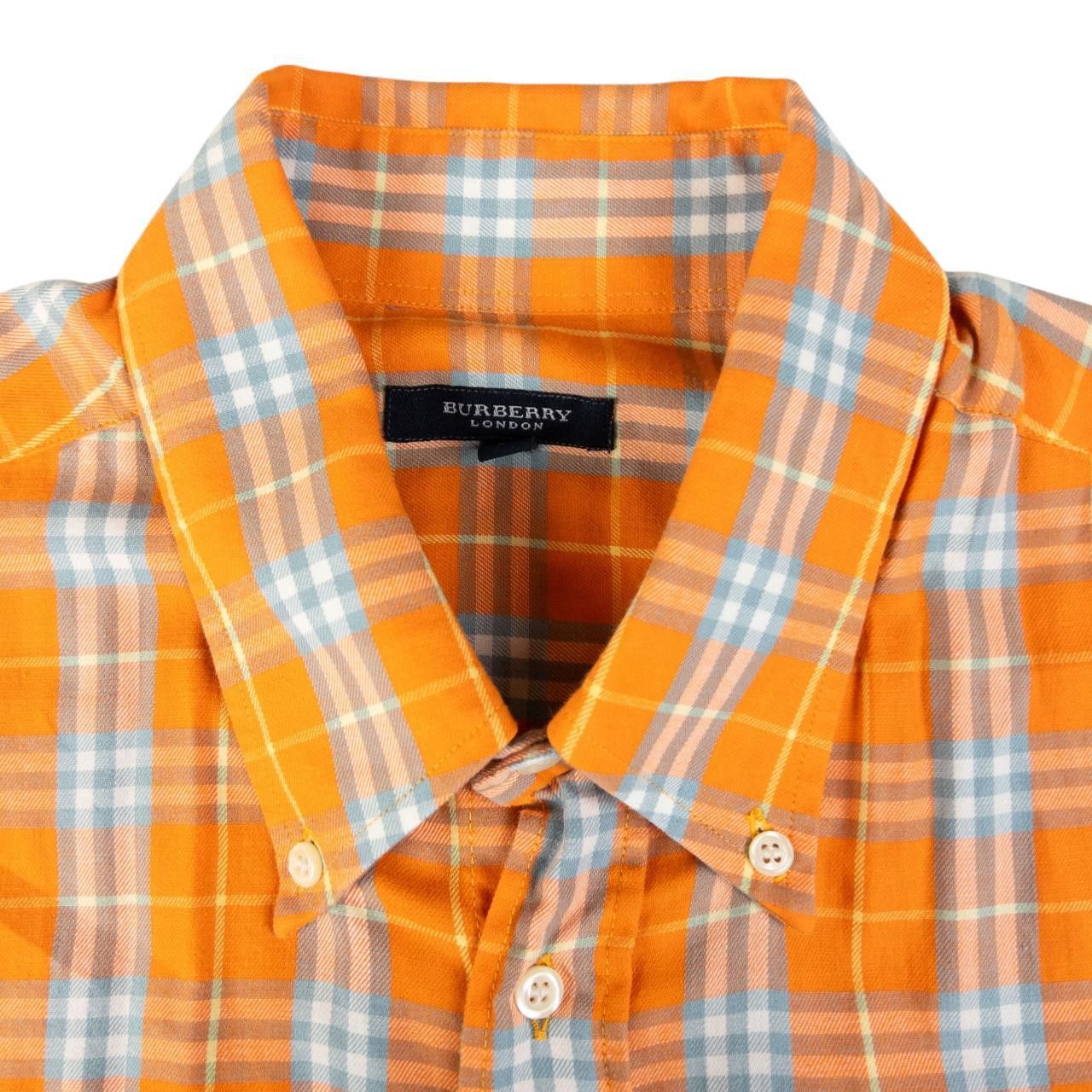 Burberry Vintage Burberry Nova Check Short Sleeve Button Up Shirt XL Size US XL / EU 56 / 4 - 3 Thumbnail