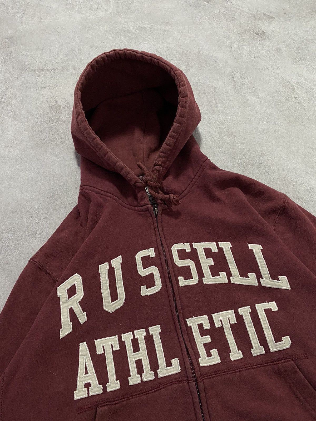 Russell Athletic 90s Russell Athletic Boxy Fit Blank Hoodie BIG LOGO +PATCH🔥 Size US XL / EU 56 / 4 - 1 Thumbnail
