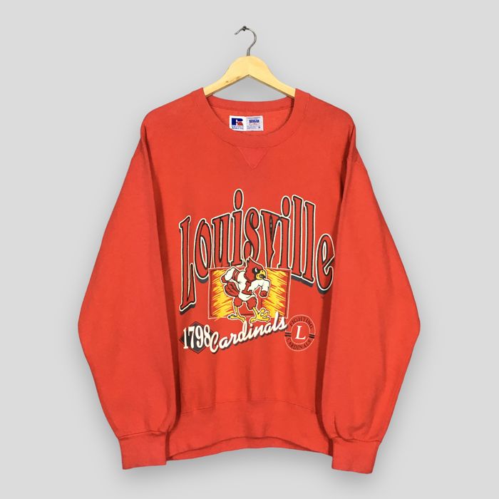 Vintage Vintage 90s Louisville Cardinals Ncaa Sweatshirt Medium