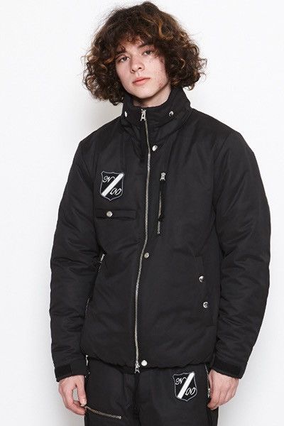Japanese Brand 2017 A/W NUMBER (N)INE INSULATION ZIP UP BOMBER JACKET Size US M / EU 48-50 / 2 - 1 Thumbnail