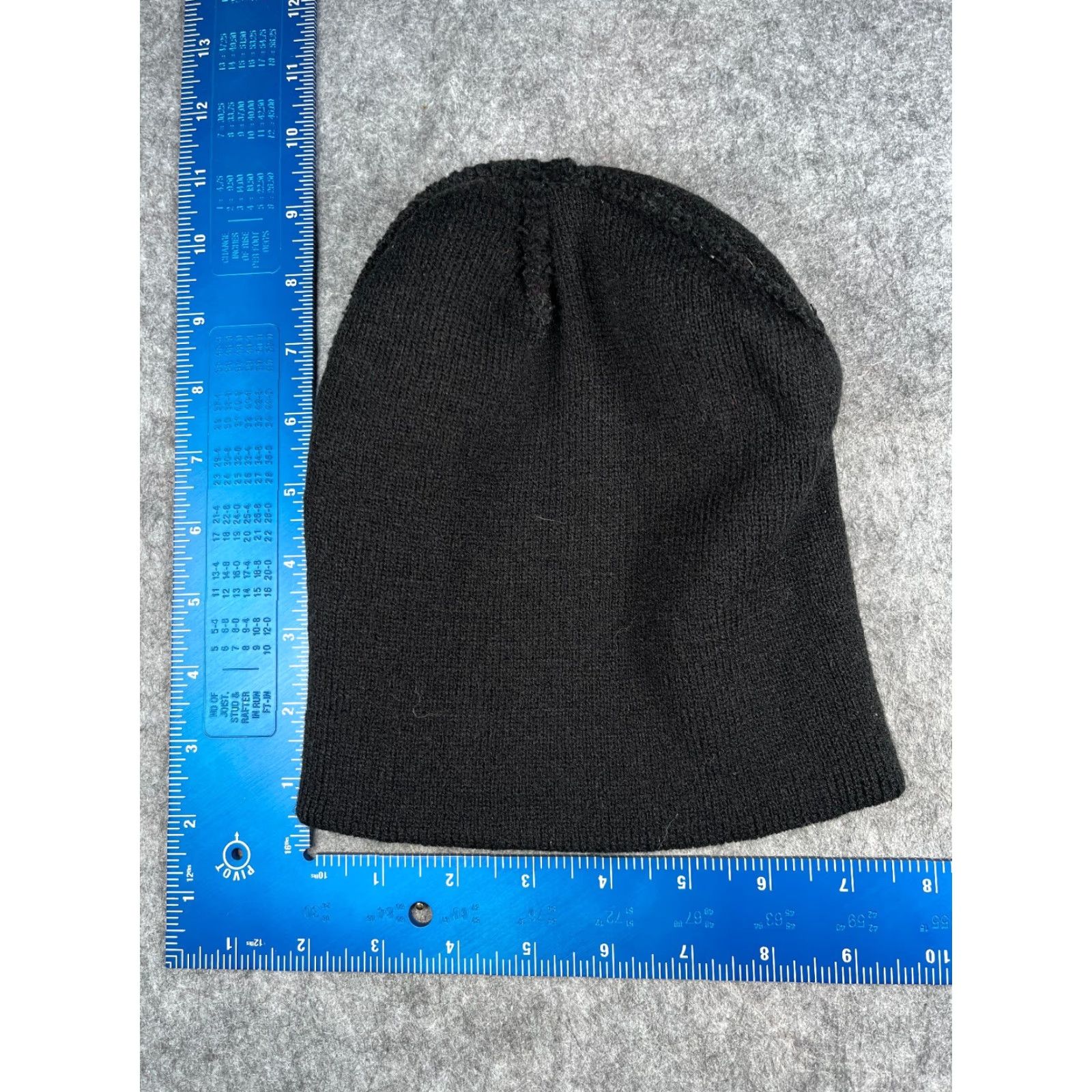 Vintage VINTAGE Summit Supply Beanie Toque Adult One Size Black Knit 100% Acrylic Embroidered Hat/Cap Beanie Unisex Adults Black Knit 100% Acrylic Embroidered Size ONE SIZE - 6 Thumbnail