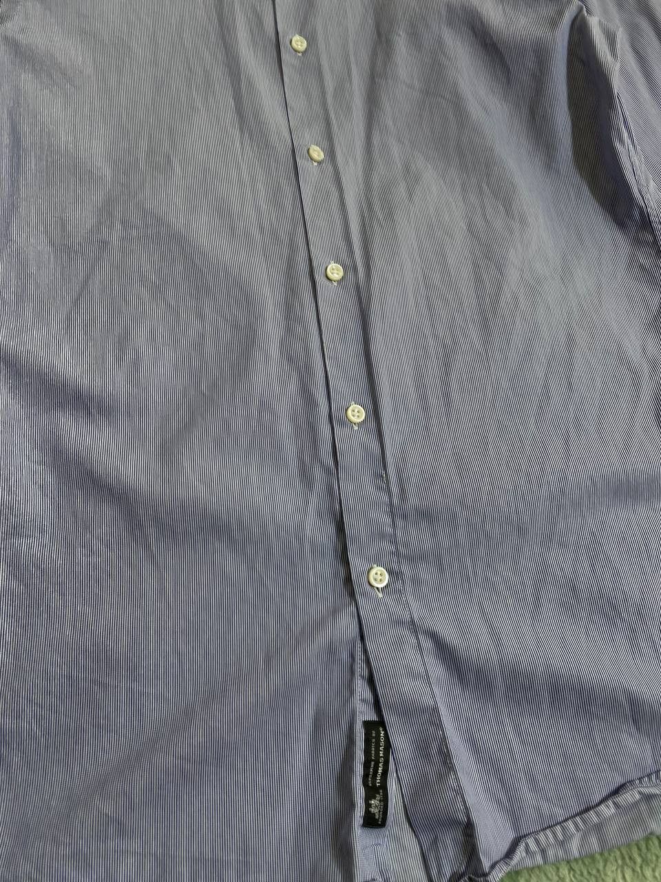 Hugo Boss × Vintage HUGO BOSS Shirt Striped Long Sleeved Light Cotton Size US M / EU 48-50 / 2 - 18 Thumbnail