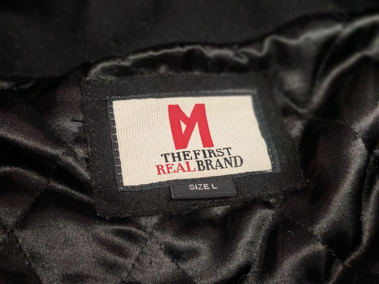 Japanese Brand Vintage 90's Japanese Black White Logo Varsity Bomber Jacket Size US L / EU 52-54 / 3 - 16 Thumbnail